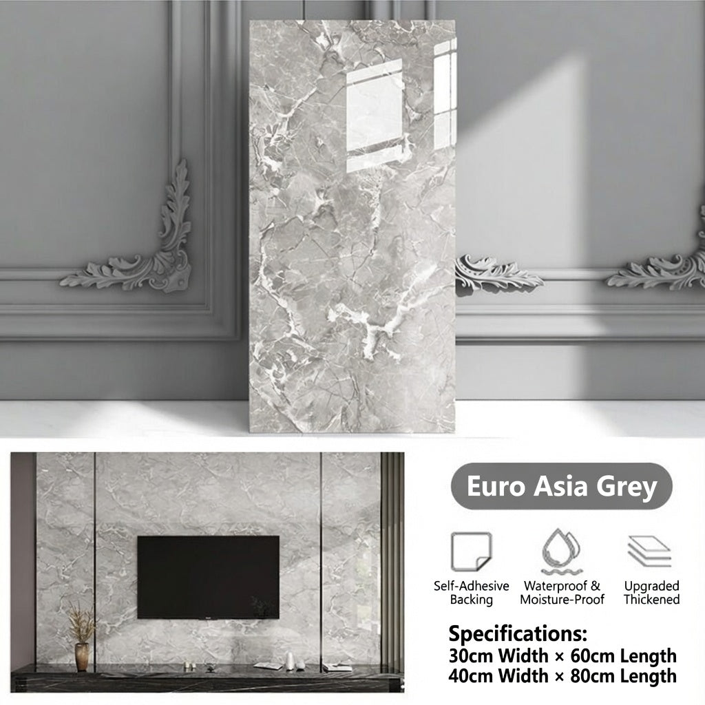 Self-Adhesive Wall Stickers Imitation Tile Wall Decoration Renovation Kitchen Bathroom Wallpaper Background Wall Stickers Home Wallpaper