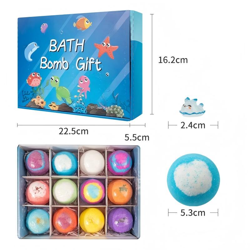 Bath Bomb Gift Set – Luxury Fizzy Aromatherapy for Home Spa