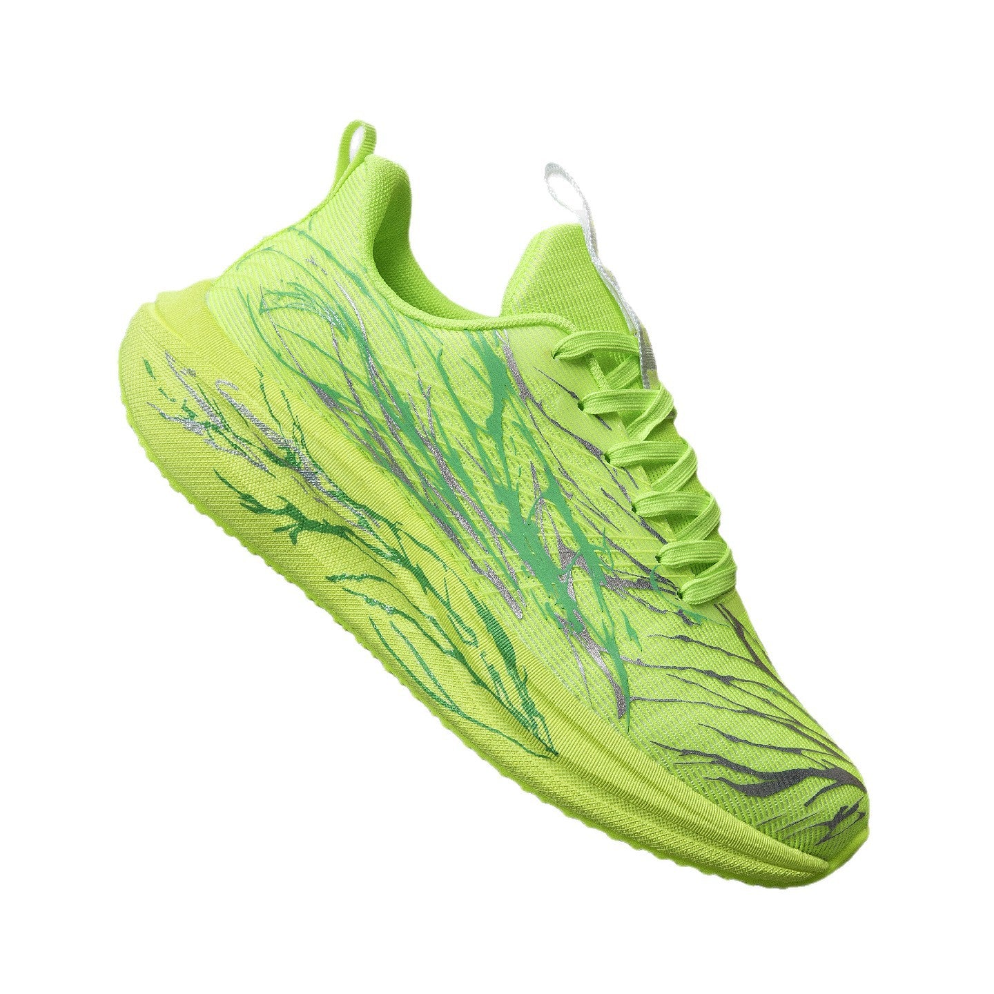 Casual Sports Shoes, Lightweight Breathable Shock Absorption Running Shoes