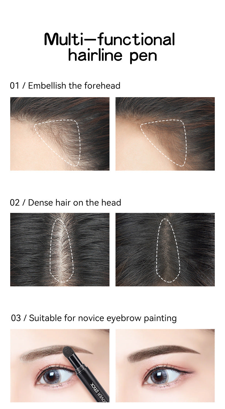 SIHI Hairline Filler Stick, Hairline Shadow Powder for Thinning Hair