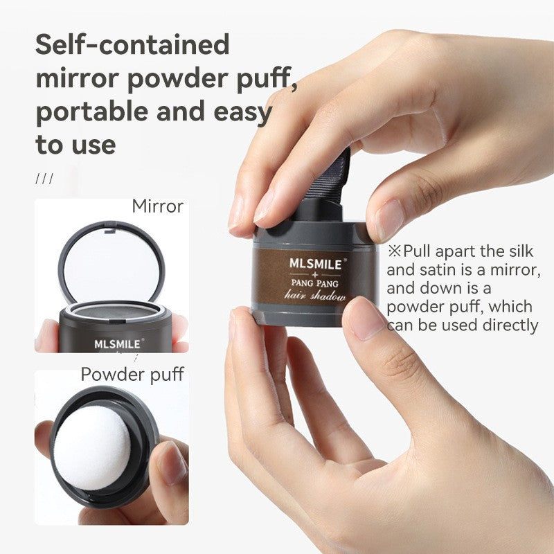 SIHI Hairline Powder, Instant Hairline & Gray Hair Cover with Applicator