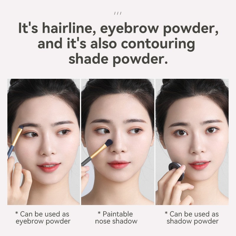 SIHI Hairline Powder, Instant Hairline & Gray Hair Cover with Applicator