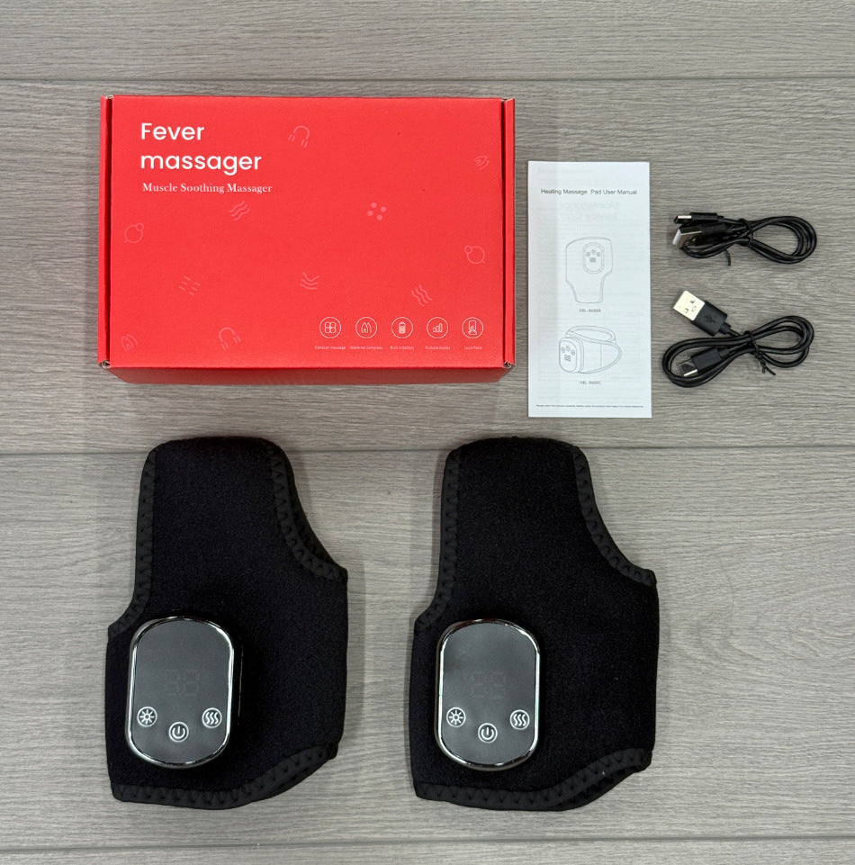 Cross-border New USB Electric Ankle Protection Hot Compress Massager Rechargeable Ankle Joint Care Foot Massager