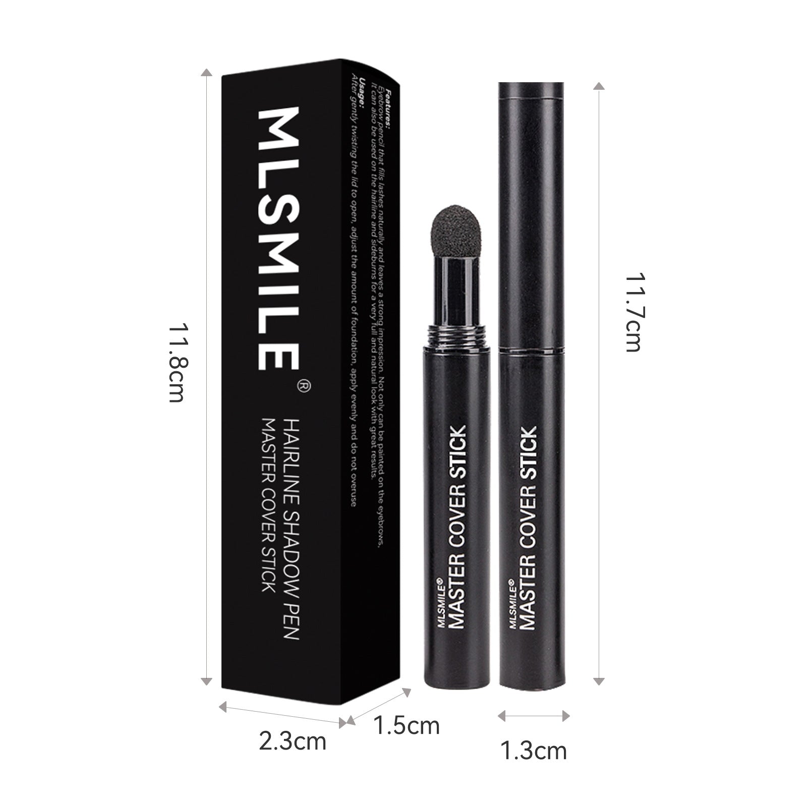 SIHI Hairline Filler Stick, Hairline Shadow Powder for Thinning Hair