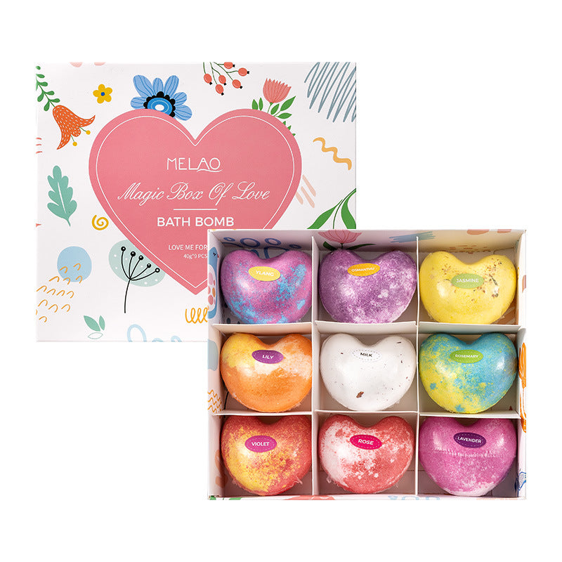 Bath Bomb Gift Set – Luxury Fizzy Aromatherapy for Home Spa