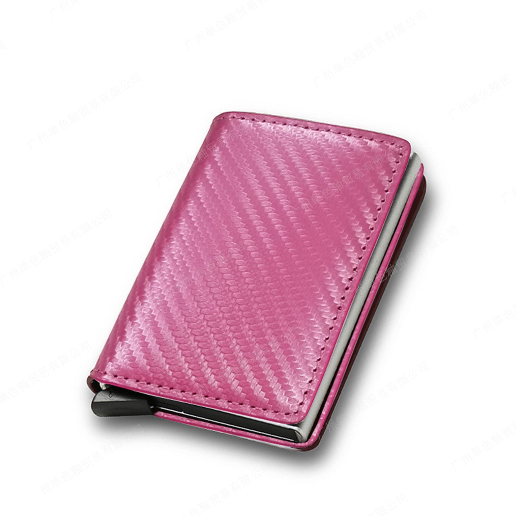 Rfid Carbon Fiber Men's Wallet Card Bag Men's Wallet Short Foreign Trade Multi functional Wallet Wallet Wallet Men's Wallet
