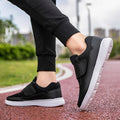 SIHI Men’s Adjustable Strap Casual Walking Shoes, Breathable Mesh Non-Slip Sneakers