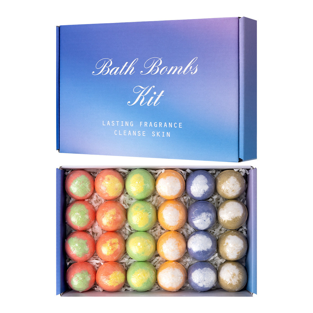 Bath Bomb Gift Set – Luxury Fizzy Aromatherapy for Home Spa