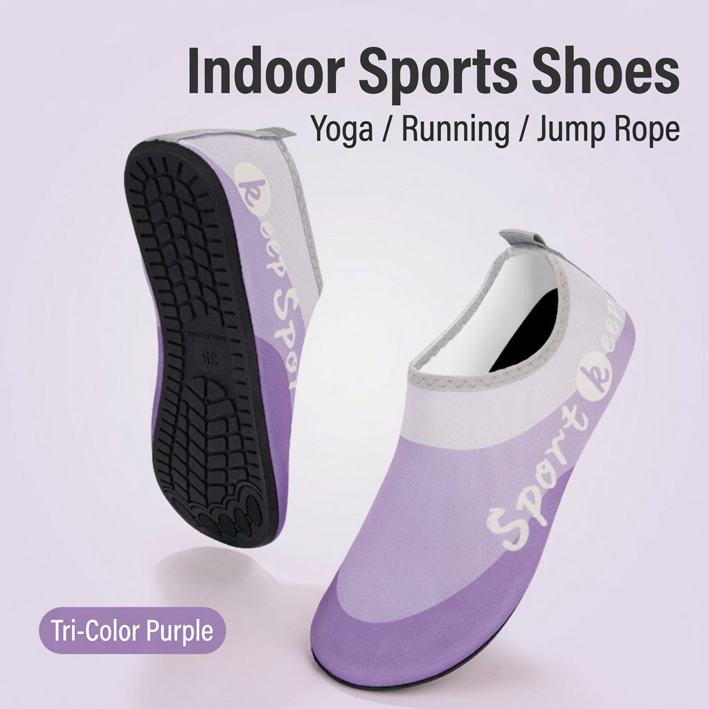 SIHI Women’s Indoor Yoga Socks Shoes, Non-Slip Soft Sole for Fitness & Dance