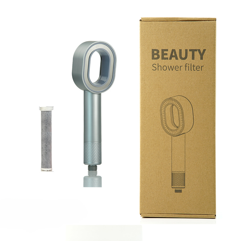 Aromatherapy shower head with brush head massage