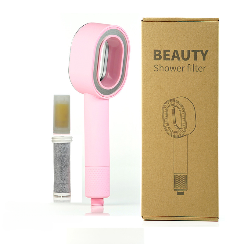 Aromatherapy shower head with brush head massage